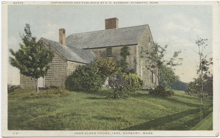 John Alden House, 1653, Duxbury, Mass.