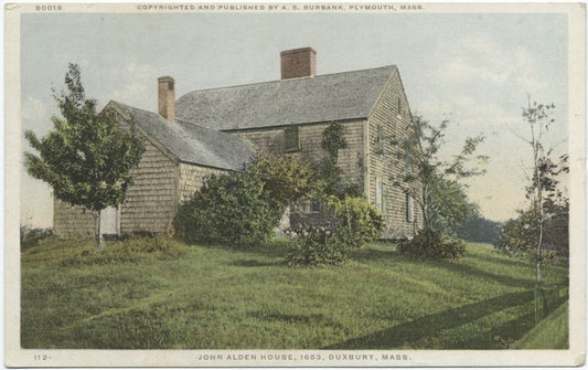 John Alden House, 1653, Duxbury, Mass.