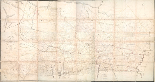 Map of the first and second anthracite coal fields