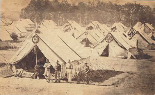 Battlefield of Gettysburgh [sic] : U.S. General Hospital / [Tyson Brothers]