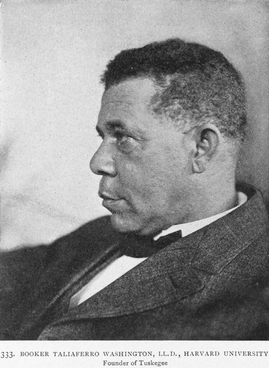 Booker Taliaferro Washington, LL.D., Harvard University; Founder of Tuskegee.