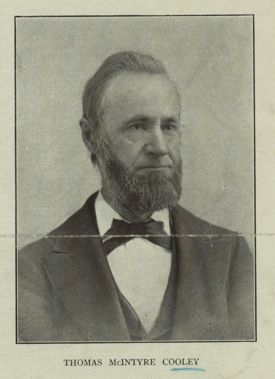 Thomas McIntyre Cooley.