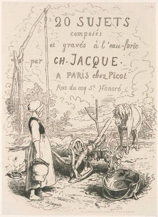 Titre d'une série de vingt sujets.