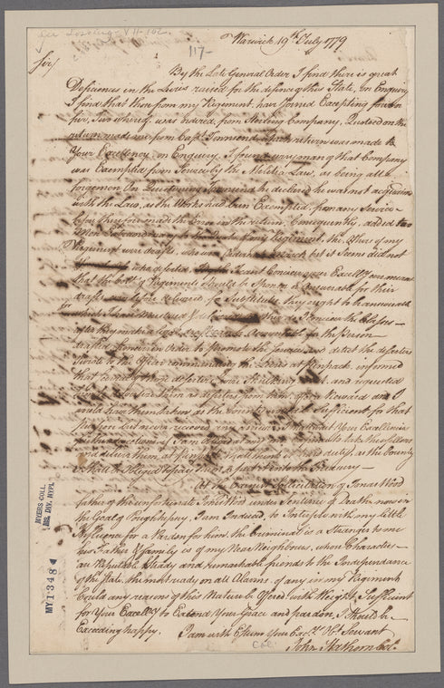 Hathorn, John. Warwick