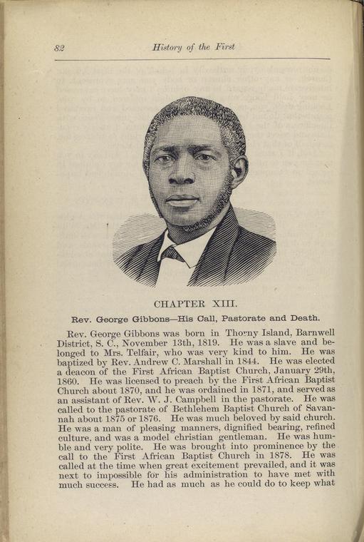 Rev. George Gibbons