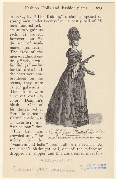 Miss Jane Butterfield