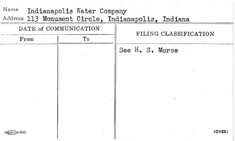 Indianapolis Water Company