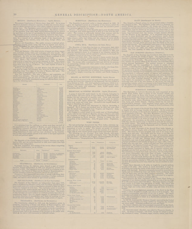 General Description - North America. [cont.]