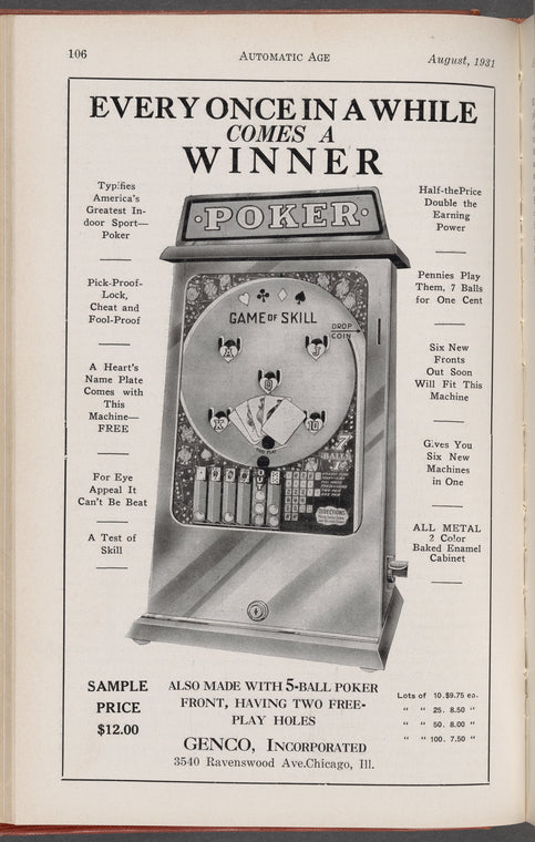 Every Once in a While Comes a Winner - Genco, Incorporated