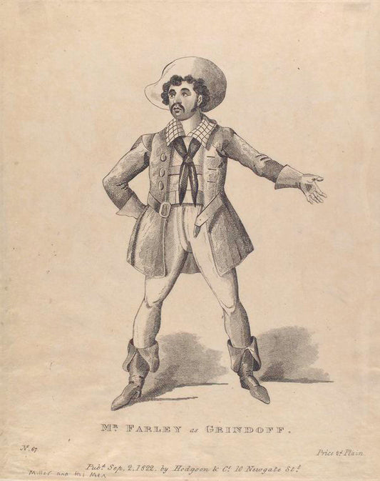 Mr. Farley as Grindoff [in A Miller and His Men]