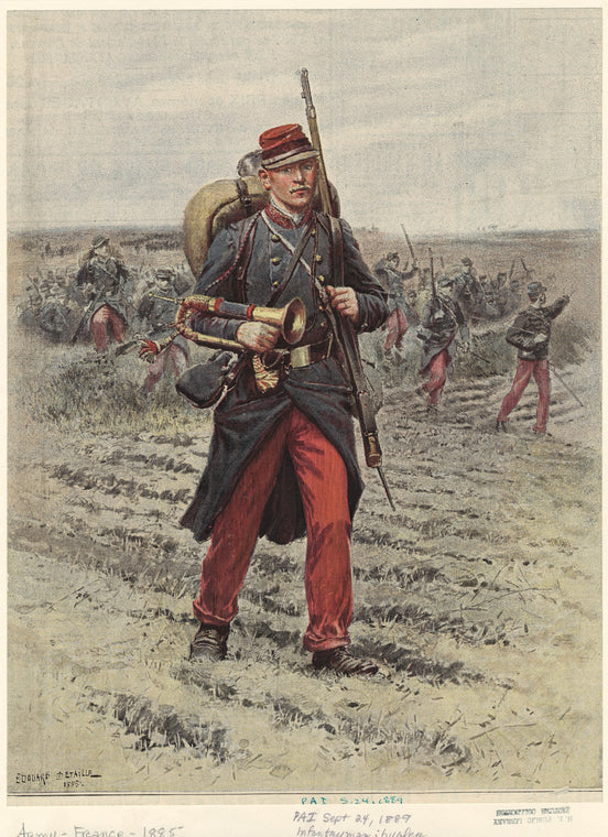 Infantryman, bugler