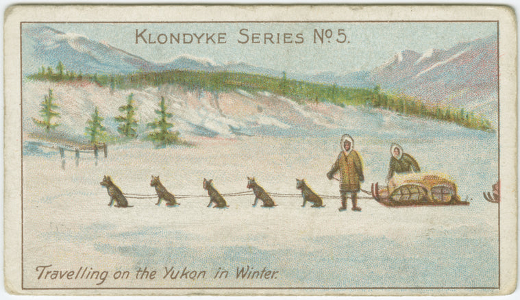 No 5. Travelling on the Yukon in winter