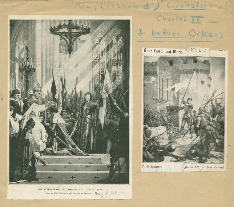 Jeanne d'Arc. -- Battles.