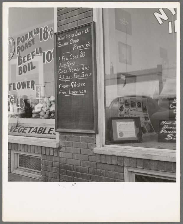 Detail on main street of Nyssa, Oregon
