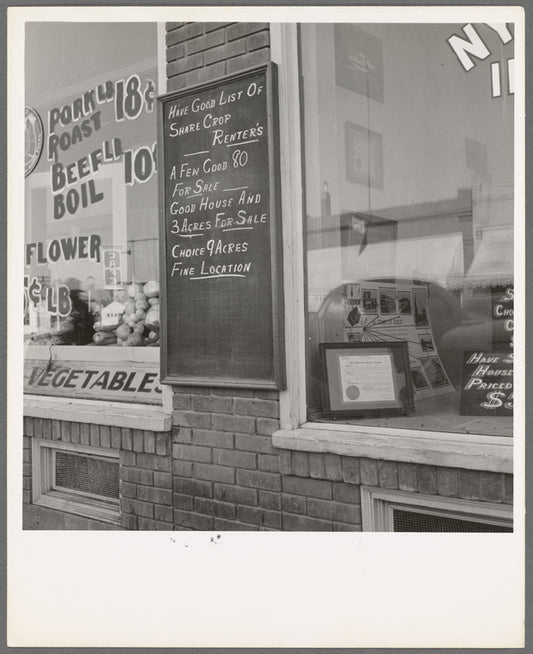 Detail on main street of Nyssa, Oregon