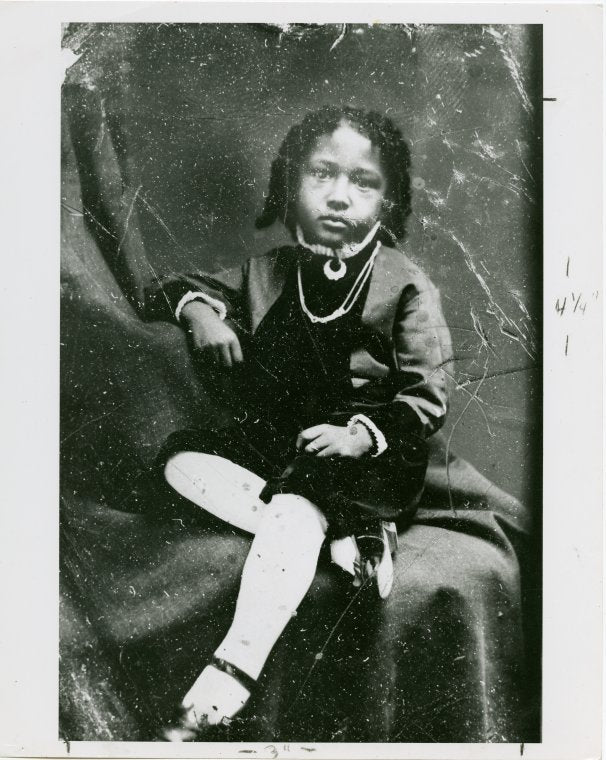 W. E. B. Du Bois at age four