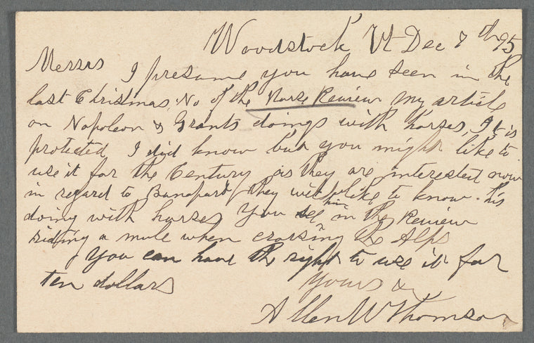 Thomson, Allen W