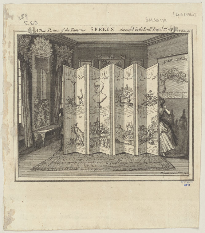 A true picture of the famous skreen describ'd in the Lond.n Iourn.l No. 85