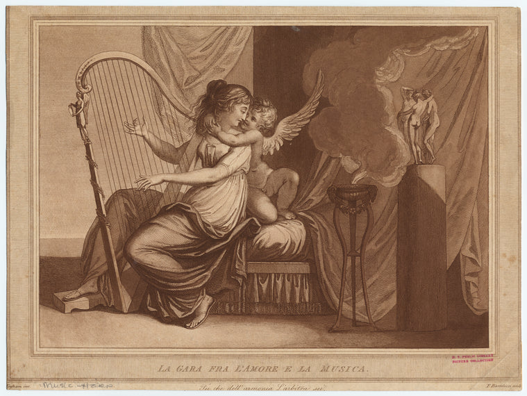 La gara fra l'amore e la musica.