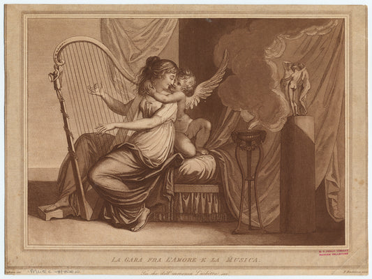 La gara fra l'amore e la musica.