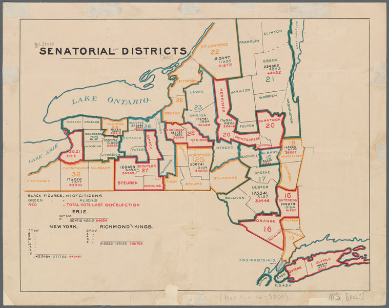 Senatorial districts: [N.Y. State]