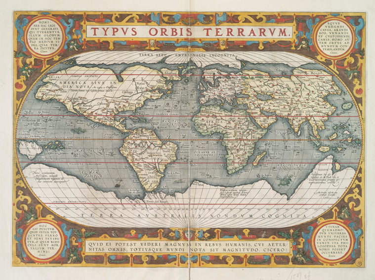 Typus orbis terrarum.