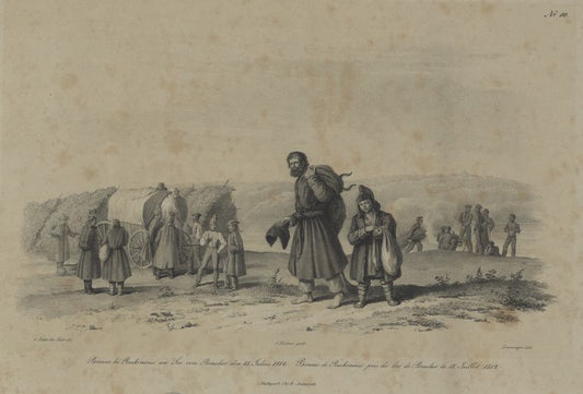 Bivouac bei Raskimoisi am lee von Braslaw den 18 Julius 1812