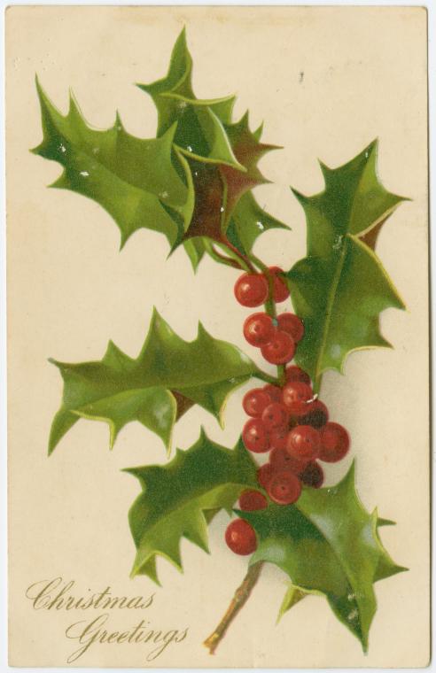 Christmas greetings.