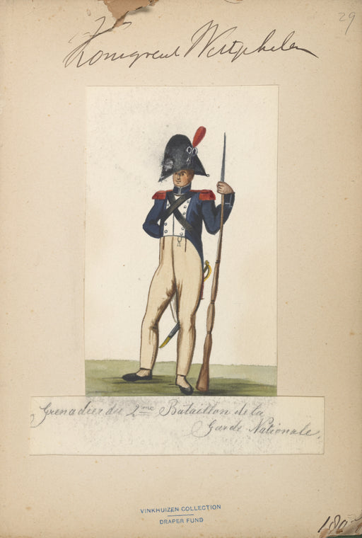 Germany, Westphalia, 1807