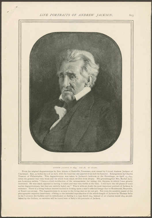 Andrew Jackson - Portraits
