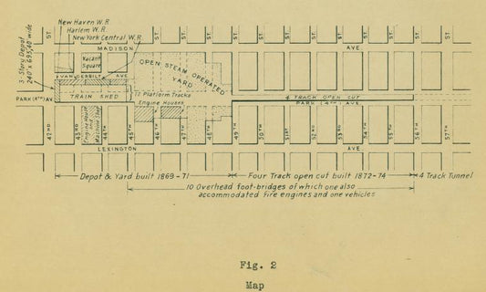Map 10 overhead foot bridges (figure 2)