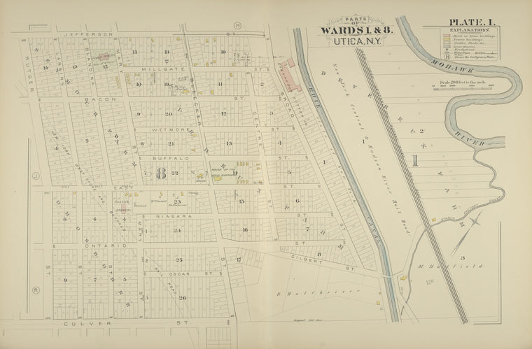 Parts of Wards 1. & 8.