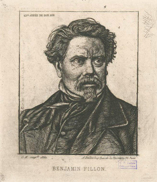 Benjamin Fillon, homme des lettres.