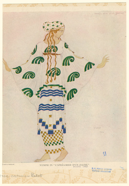 Nymph in "L'après-midi d'un faune"