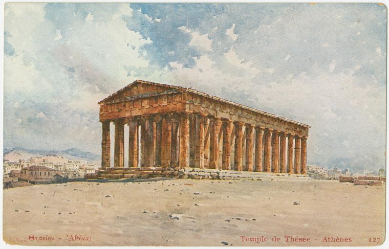 Temple de Thésée, Athènes