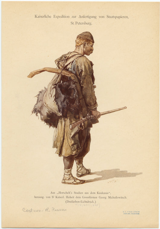 Man from the Caucasus, Russia