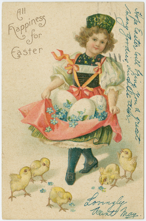All happiness for Easter.