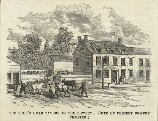 The Bull's Head Tavern in the Bowery