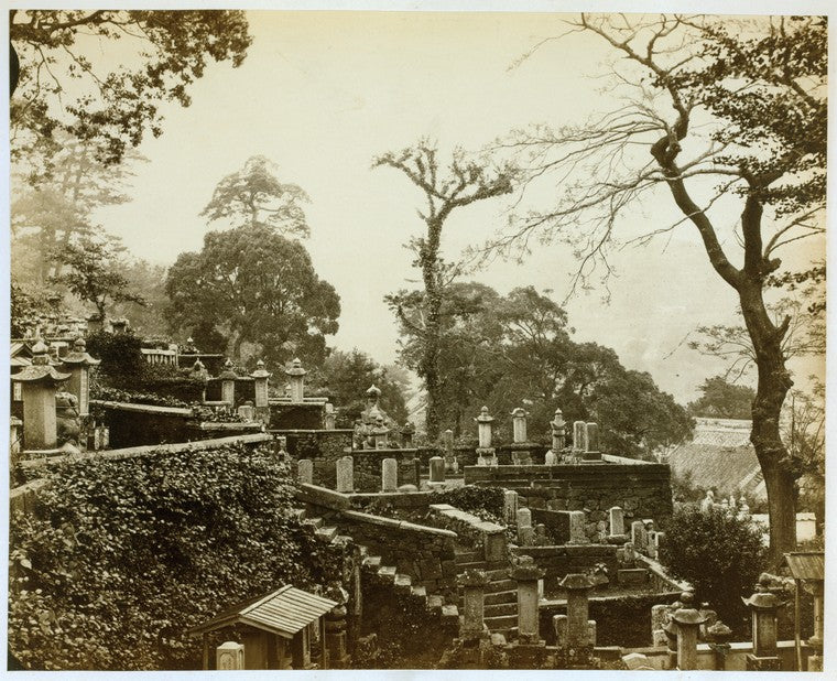 Cemetery of the Temple of Shun-To-Koji, or "Spring Virtue" Temple, Nagasaki
