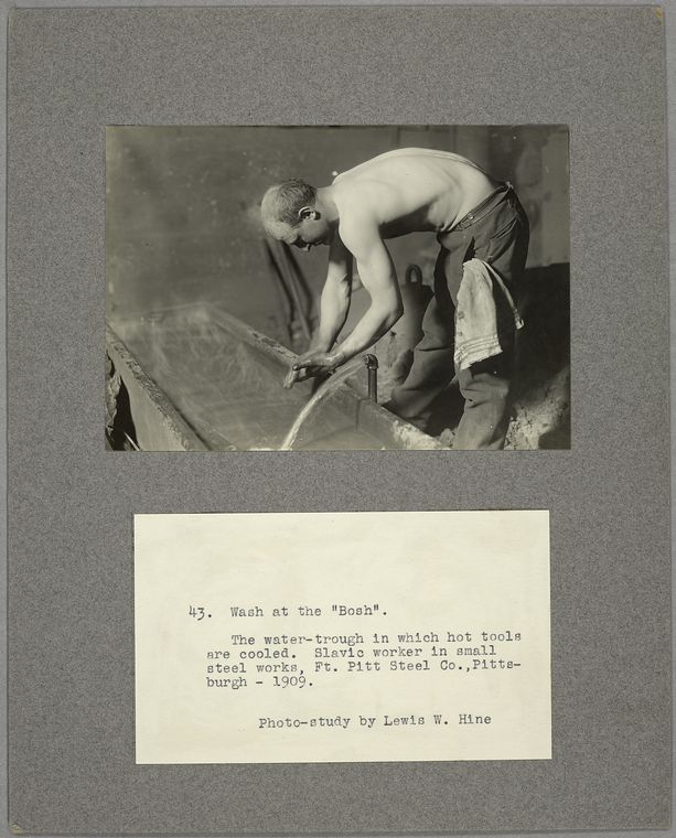 Wash at the "Bosh", 1909