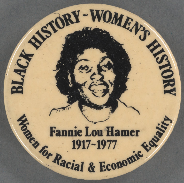 Black history - Women's history:  Fannie Lou Hamer, 1917-1977