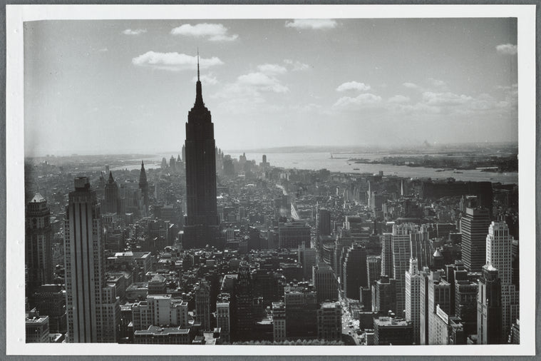 View from Rockefeller Center, New York, looking south
