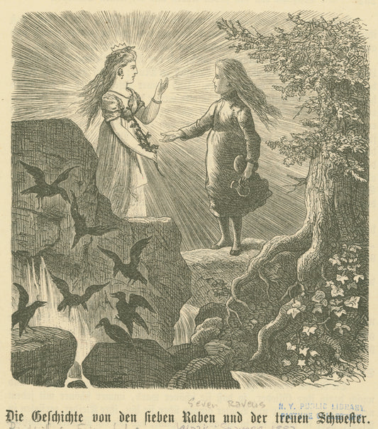 Die Geschichte von den sieben Raben und der treuen Schwester.