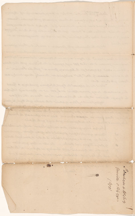 Letter from Lord Dorchester [Guy Carleton] to [William Wyndham] Grenville