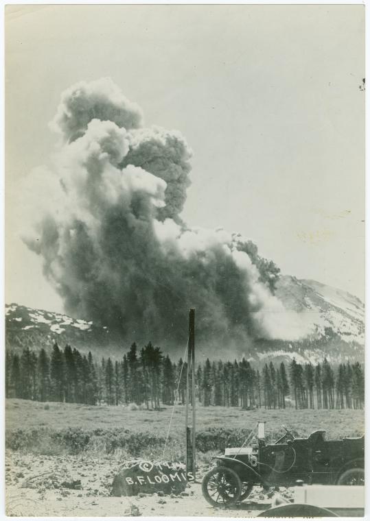 Another view of the Lassen Peak Eruption