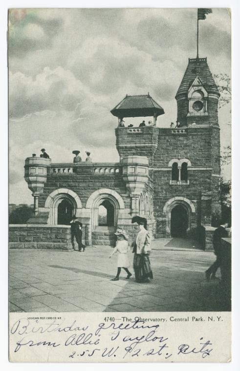 The Observatory, Central Park, N. Y.