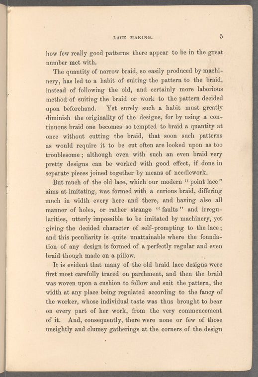 A handbook for Greek and Roman lace making