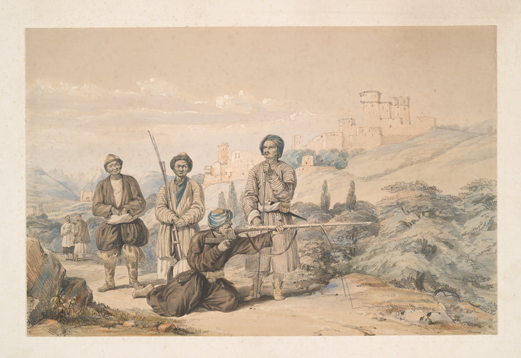 Perganeh, near Istalif : Huzzareh's firing with Juzzaeels