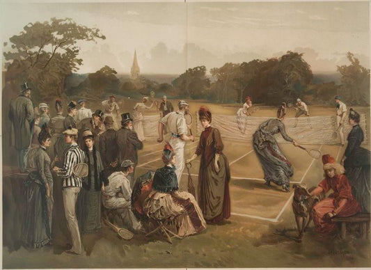 Lawn tennis.