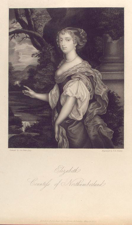 Elizabeth, Countess of Northumberland.
